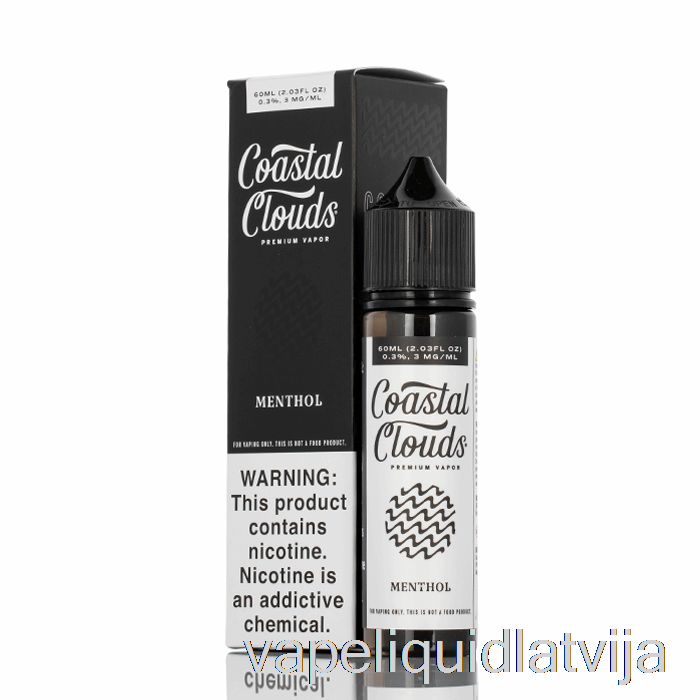 Mentols - Piekrastes Mākoņi Co. - 60 Ml 0mg Vape šķidruma